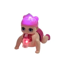 بيبي زاحف مع رضاعة مضيئة