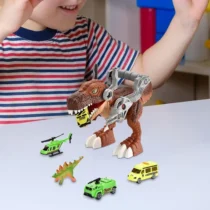dinosaure-avec-voitures-jouet-enfant-2