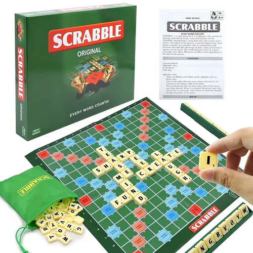 لعبة سكرابل Jeu de table scrabble