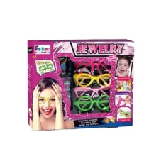 مجموعة نظارات مع خرز لتزيين