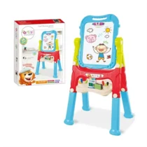 لوحة للدراسة والرسم للأطفال واجهتين و48 قطعة