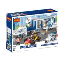 مجموعة بناء الوحدة المتنقلة للشرطة 406 قطعة COGO