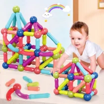 jeu-de-construction-avec-boules-et-tiges-magnétiques-pour-enfants-42-pcs-2