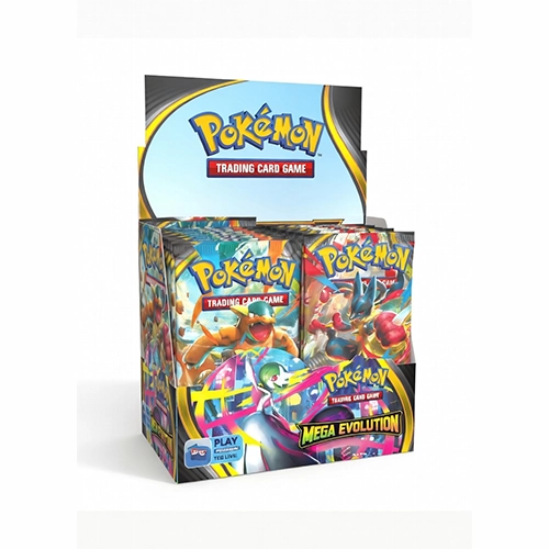 علبة بطاقات بوكيمون Mega Evolution
